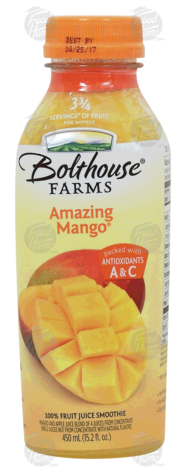 Bolthouse Farms Amazing Mango fruit juice smoothie, 100% juice Full-Size Picture